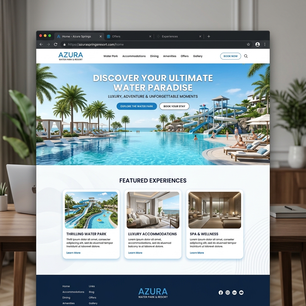 Ashoka Water Park & Resort Website